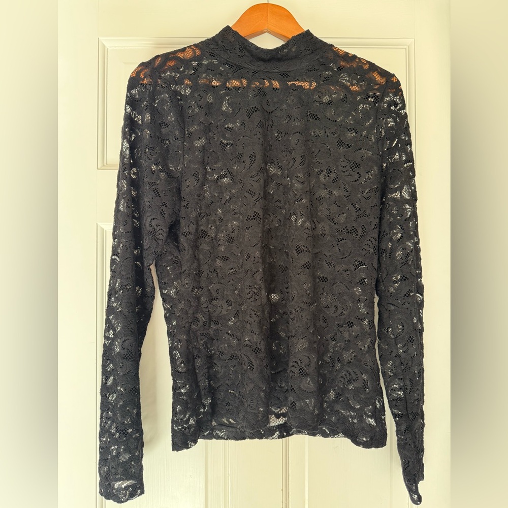 White House Black Market Lace Top